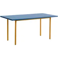HAY Two-Colour eettafel 82x160 cm Ochre-blue