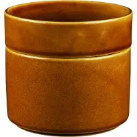 Arabia Kirnu Decoratieve Pot 11x10 Cm Glanzend Bruin - Dozen en kisten Vitroporcelain Brown - 1084095