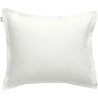 Gant Home Sateen Stitch Kussensloop 50x60 Cm Wit - Kussenslopen Katoen White - 851031801-110