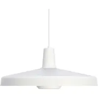 Grupa Products Hanglamp Arigato, dimbaar, wit / opaal, Werkkamer / Kantoor, metaal, hanglamp