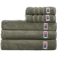 Lexington Icons Original handdoek 50x70 cm Dusty olive