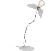 Ingo Maurer Lucellino Tafellamp Wit - Tafellampen Messing White - 4812000