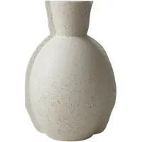 DBKD Edge vaas H30 cm Creme dot