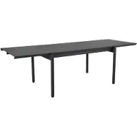 Brafab B45 Eettafel / Metaal 92x250 Cm Zwart - Tuintafel Aluminium Anthracite - 4662-73