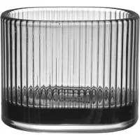 Orrefors Magische kaarsenhouder super ellipse 7 cm Grijs