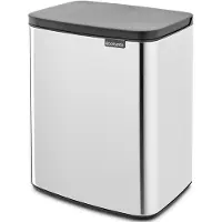 Brabantia Bo Prullenbak - 12 liter - Brilliant Steel