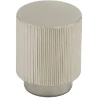 Beslag Design Knob Helix Stripe-33 Rf-look - Knoppen en deurgrepen Aluminium Roestvrij staal - 309228-11