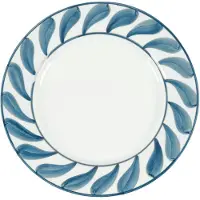 Pick a Poppy Swirl Bord 28 Cm Blauw - Dinerborden Aardewerk Blue - C012801SS24-154