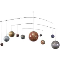 Authentic Models Solar System Mobiel - Decoratieve accessoires Kunststof Multi - GL061