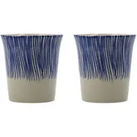 House Doctor Diva mok 25 cl 2-pack Blauw