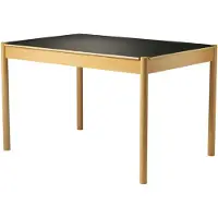 FDB Møbler C44 Eettafel / Laminaat 80x120 Cm - Eettafels & bartafels Eiken Black - C44C023021011