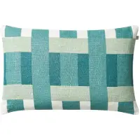 Chhatwal & Jonsson Benaras Kussenhoes 50x50 Cm / Hemelsblauw - Decoratieve kussens & hoezen Linnen Aqua - CC650250-25