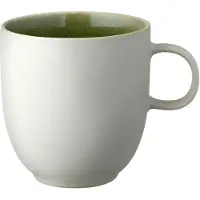 Studio Round North Mok 33 Cl Matte /Shiny Moss - Koffiekopjes Steengoed White - 31170