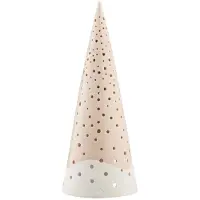 Kähler Nobili Candle Holder 30 Cm - Kandelaars Keramiek Nude - 692465