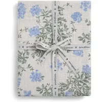 Garbo&Friends Plumbago Muslin hoeslaken 90x200x30 cm