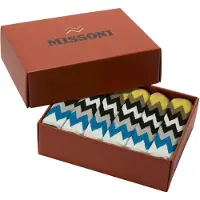Missoni Gezichtsdoekje Best Black Multicolor (set van 6)