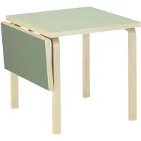 Artek Aalto Dl81c Tafel Verlengbaar Pistache / Olijfgroen - Eettafels & bartafels Linoleum Olive - 28306085