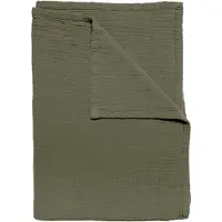 Himla Denise Sprei 270x250 Cm Kaki - Bedspreien Katoen Khaki - 1000271