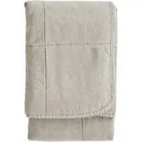 Tine k home Stay Sprei 190x260 Cm Zand - Bedspreien Katoen Sand - STAYQUILT190-SAND