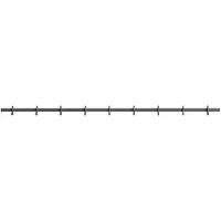 Relief hakenrek large 123 cm Grijs