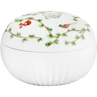 Ginza.se Hammershøi kerstbonbonnière Ø11,5 cm Wit