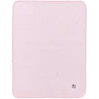 Lexington Baby Signature Star Plaid 70x75 Cm Wit / Roze - Kinderdekens Katoen White - 10006043-4250-BS30
