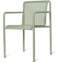 Ferm Living Dapple stoel met armleuningen Tea Green