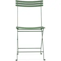 Ethimo Flower Inklapbare Stoel - Tuinstoelen Gegalvaniseerd Staal Sage Green - FLSPB32
