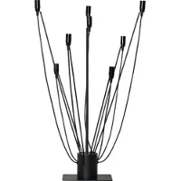 Star Trading Milano Floor Lamp - Vloerlampen Metaal Black - 143-40