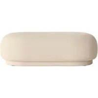 Ferm Living Rico ottoman Brushed offwhite