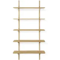 Ethnicraft Pi Schap 5 Schappen - Wandplanken Eiken Oak - 51338