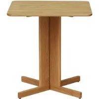 Form & Refine Trefoil eettafel 68x68 cm Eikenhout