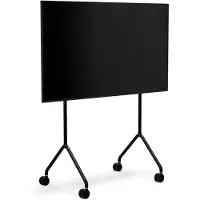 Pedestal Moon Light Tv-standaard Houtskool - TV-meubels en mediabanken Staal Charcoal - 010 026 001