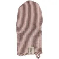 ERNST ovenwant gestreept Rood-beige