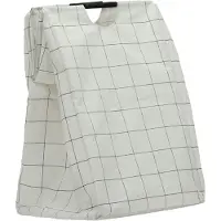 House Doctor Squares Waszak 40x60 Cm Wit - Wasmiddelen & Accessoires Katoen White - 900000916