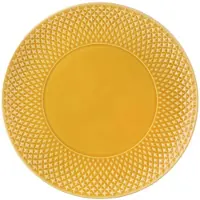 Bordallo Pinheiro Bicos Bord Ø17 Cm Geel - Overige borden & schotels Aardewerk Yellow - 65032302