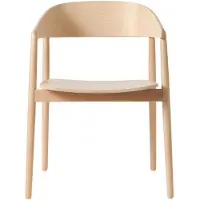 Andersen Ac2 Fauteuil Wit Gepigmenteerd - Stoelen Beuken White pigmented beech - 2-8030113-A