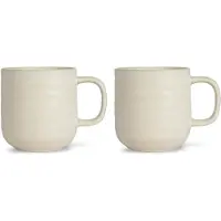 Sagaform Ellen mok 37 cl 2-pack Crème
