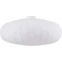 Globen Lighting Plafondlamp BLADVERK, dimbaar, wit / opaal, Woon-/ Eetkamer, Textiel / Stof / Zijde, Scandinavisch, plafondlamp