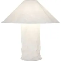 Ingo Maurer Tafellampe , Lampampe, Wit, Woonkamer, Papier / Karton, Designer