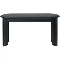 Ferm Living Bevel Bank Zwart - Bankjes Beuken Black - 1104268282