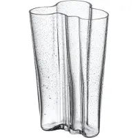 Iittala Alvar Aalto vaas 200 mm Bubbelglas helder, jubileumeditie