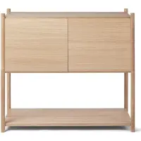Gejst Sceene bookcase C Licht eikenhout