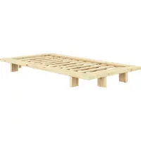 Karup Japan Bedframe 90x200 Cm - Bedden Dennenhout Raw - 270100090200