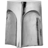 House Doctor Riga Bijzettafel Zilver - Bijzettafels & buffetten Aluminium Silver - 900000124