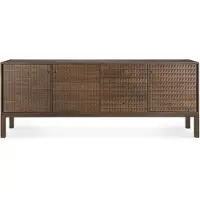 Ethnicraft Sono Anrichte lackiertes Teak hellbraun