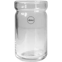 DBKD Neck Vaas Medium Doorzichtig - Glas Clear - 20251102CL