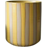 DBKD Line pot Ø14x16 cm Yellow