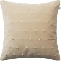 Chhatwal & Jonsson Roma kussenhoes 50x50 cm Tan-off white