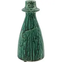 House Doctor Kulu Kandelaar 20 Cm - Kaarshouders Terracotta Green - 267050005